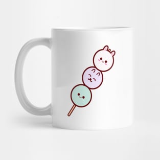 Kawaii Pastel Dango Mug